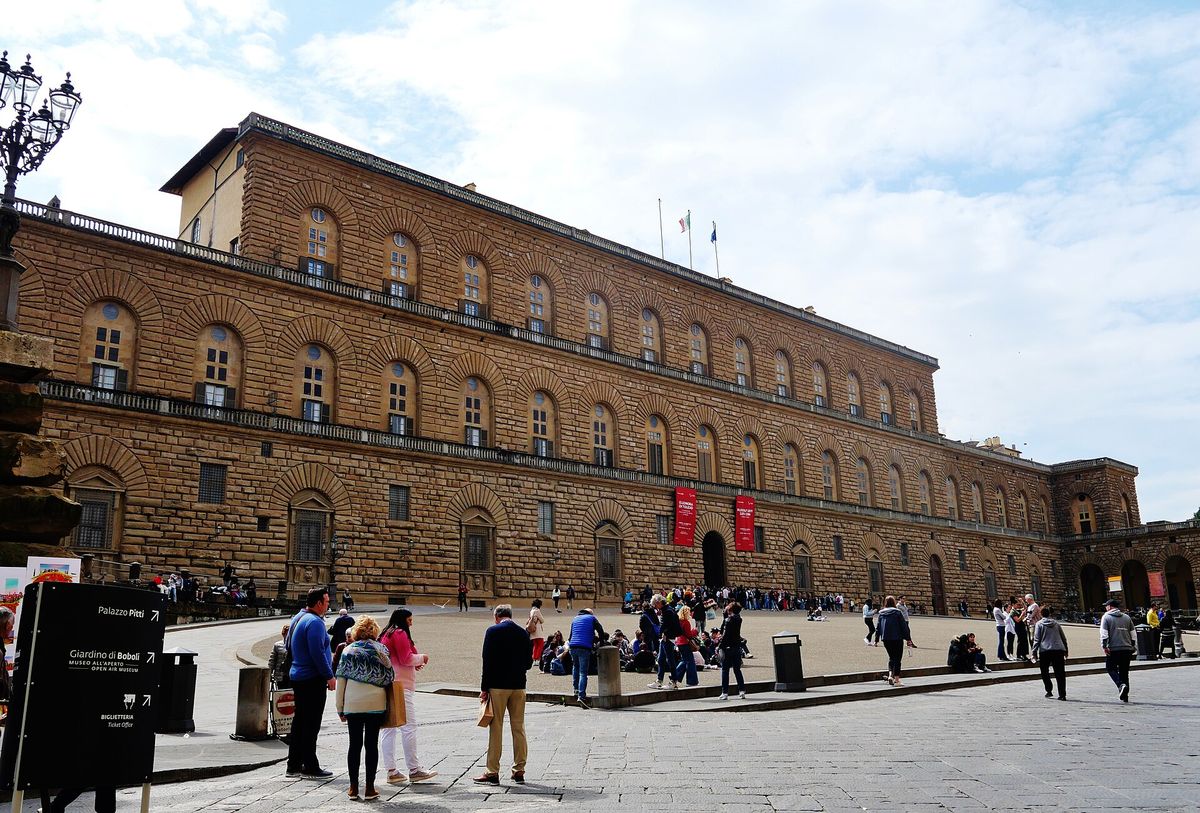 Facciata di Palazzo Pitti